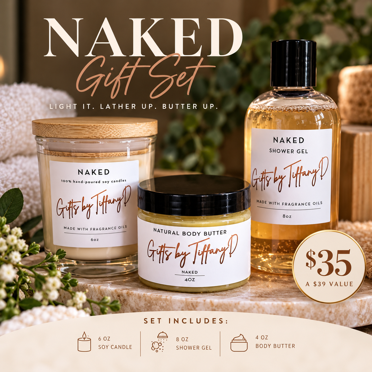 Naked Gift Set